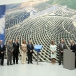 Los Reyes inauguran la planta solar PS20,la mayor central comercial de torre del mundo